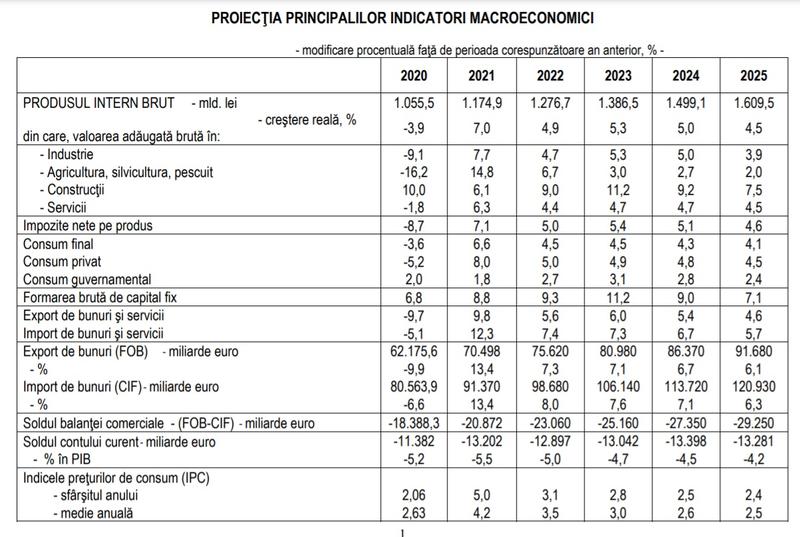 Estimarile guvernamentale în privinta economiei, Foto: CNP
