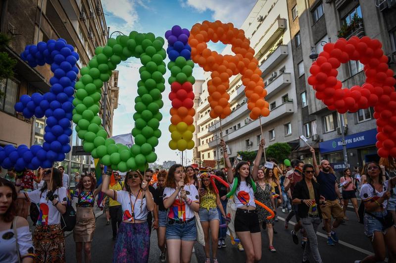 Bucharest Pride 2019, Foto: Daniel Mihailescu/AFP/ Profimedia