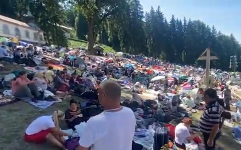 pelerinaj Manastirea Nicula, Foto: Captura