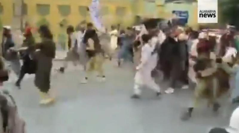 momentul intrararii talibanilor in Kabul, Foto: Captura