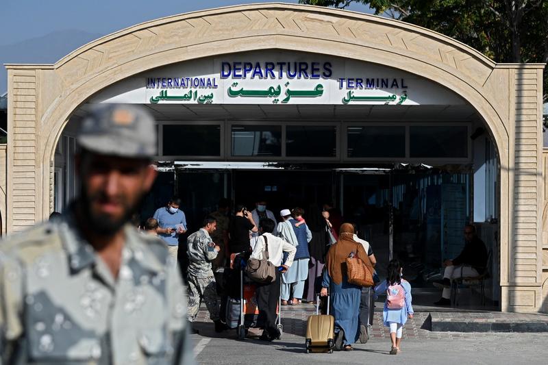 Aeroportul din Kabul, Foto: Sajjad Hussain / AFP / Profimedia Images