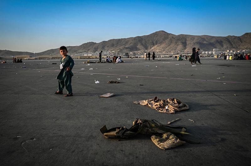 copil afgan asteptand sa plece din Kabul, Foto: Wakil Kohsar / Profimedia Images