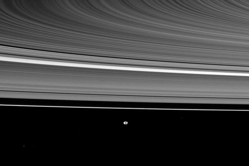 Inelele lui Saturn, Foto: NASA