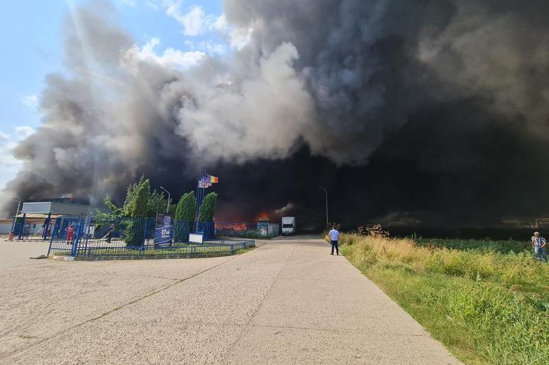 incendiu in Alba, Foto: IGSU