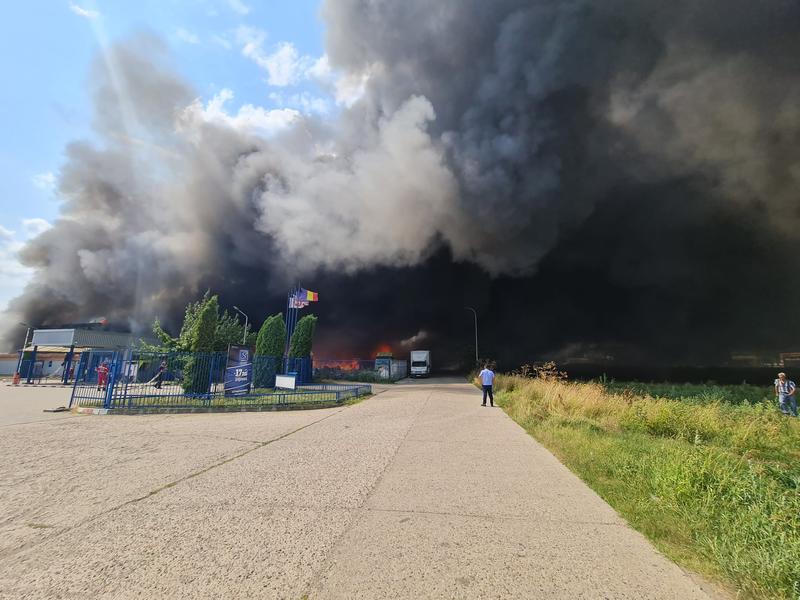 incendiu in Alba, Foto: IGSU