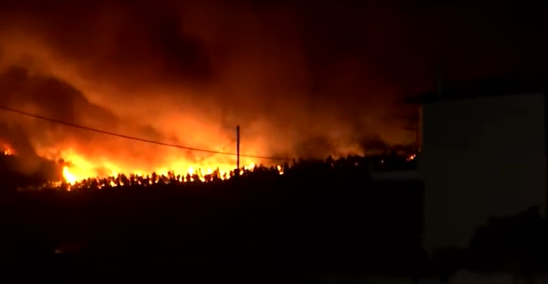 incendii Grecia, Foto: Captura YouTube