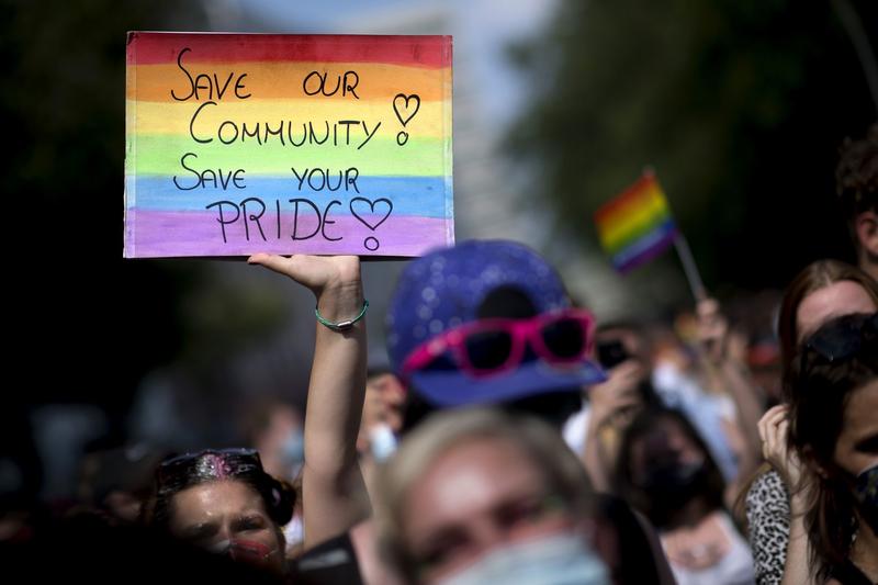 Manifestatie LGBT in SUA, Foto: Stefan Boness-Ipon / Sipa Press / Profimedia Images