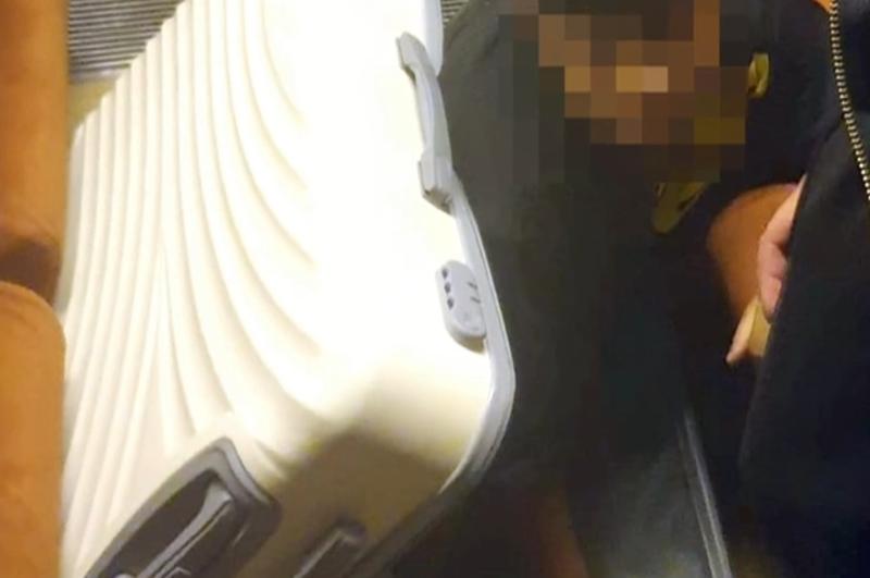 Control politia de frontiera, Foto: captura video