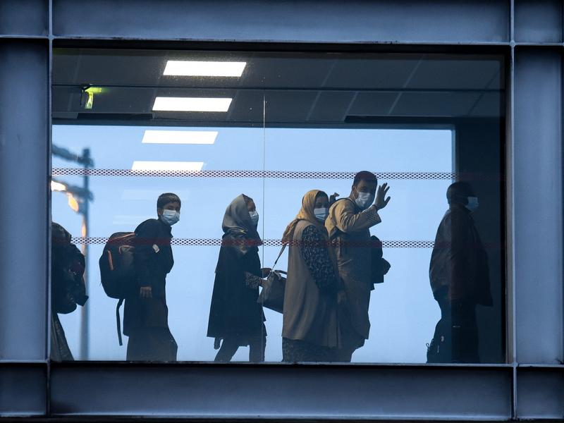 Aeroportul din Kabul, Foto: Meryl Curtat / AFP / Profimedia