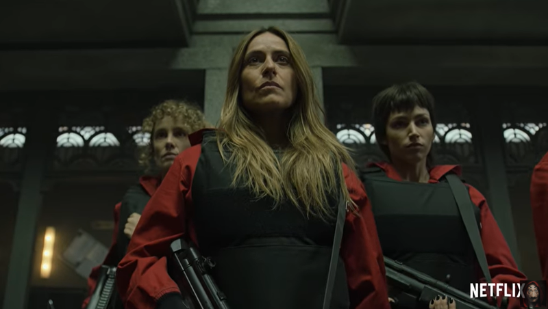 La Casa de Papel trailer, Foto: Captura YouTube