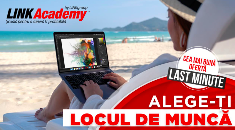 Înscrieți-vă la LINK Academy și porniți pe drumul către un job forte bine plătit, Foto: LINK Academy