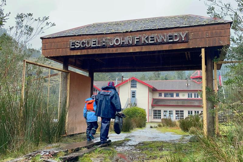 Scoala din Sotomo este denumita dupa fostul presedinte american John F. Kennedy, Foto: Pablo Cozzaglio / AFP / Profimedia Images