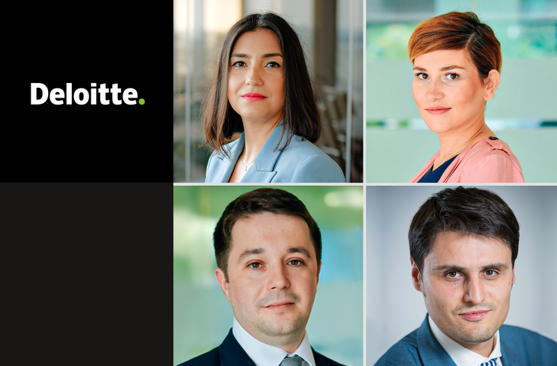 Andrada Tanase, Monica Tariuc, Vlad Balan, Ion Efros, Foto: Deloitte Romania