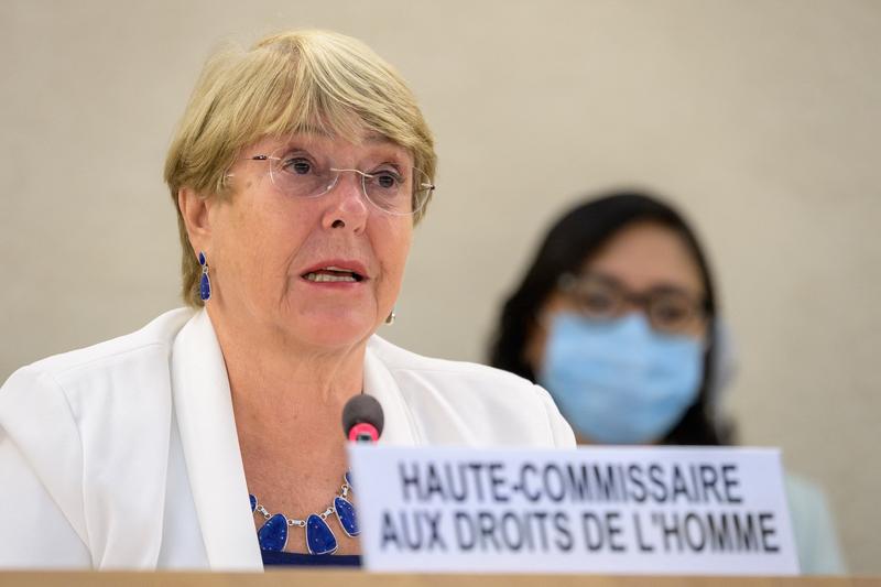 Michelle Bachelet, Foto: Fabrice COFFRINI / AFP / Profimedia