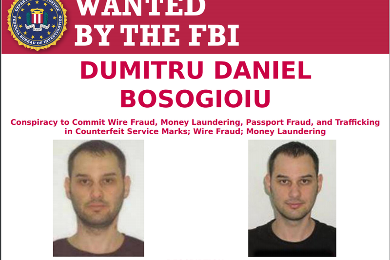Dumitru Daniel Bosogioiu , Foto: FBI