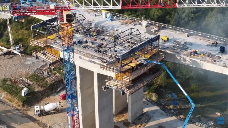 viaductul de la Talmacel 1, Foto: Facebook Catalin Drula