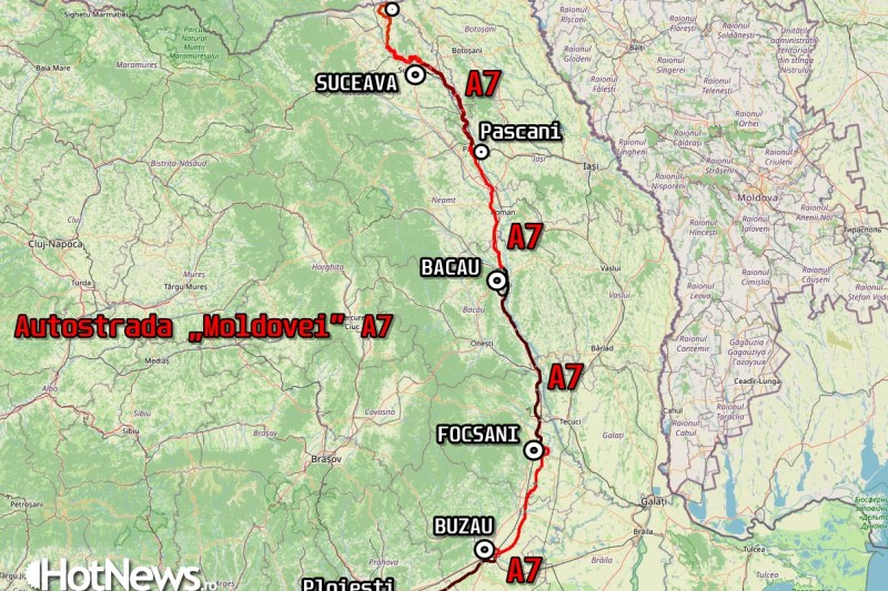Competiție mare pentru realizarea tronsoanelor finanțate pe SAFE din autostrada „Moldovei” / Cel mai cunoscut constructor român lipsește însă de pe listă