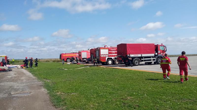plan rosu la Aeroportul Iasi, Foto: Ziarul de Iasi