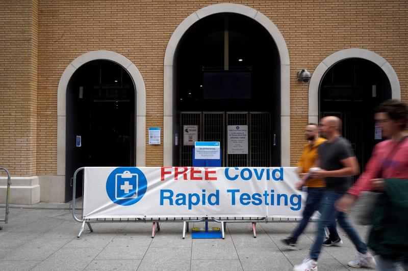 Testare coronavirus in Londra, Foto: Niklas HALLE'N/ AFP/ Profimedia