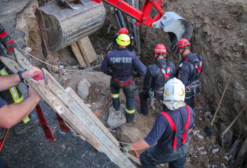 Accident santier Biblioteca Nationala, Foto: ISUBIF