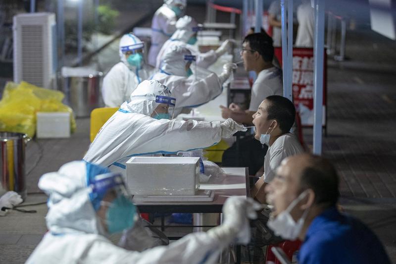 Testare coronavirus in Wuhan, Foto: STR / AFP / Profimedia