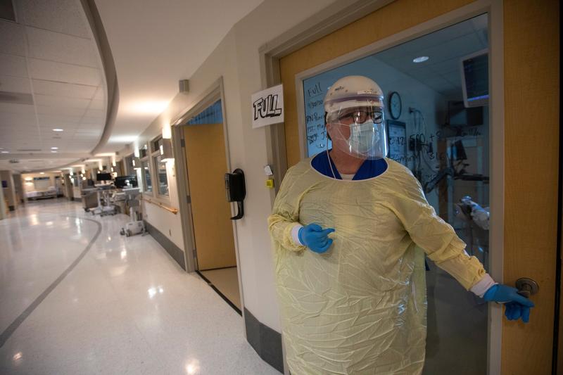 Spital Covid-19 din SUA, Foto: Francine Orr/Los Angeles Times / Shutterstock Editorial / Profimedia