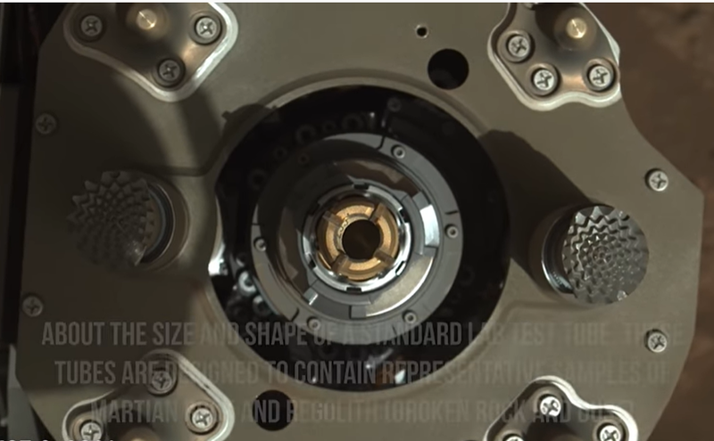 Roverul Perseverance a esuat in prima sa incercare de a colecta roca de pe Marte, Foto: Captura video