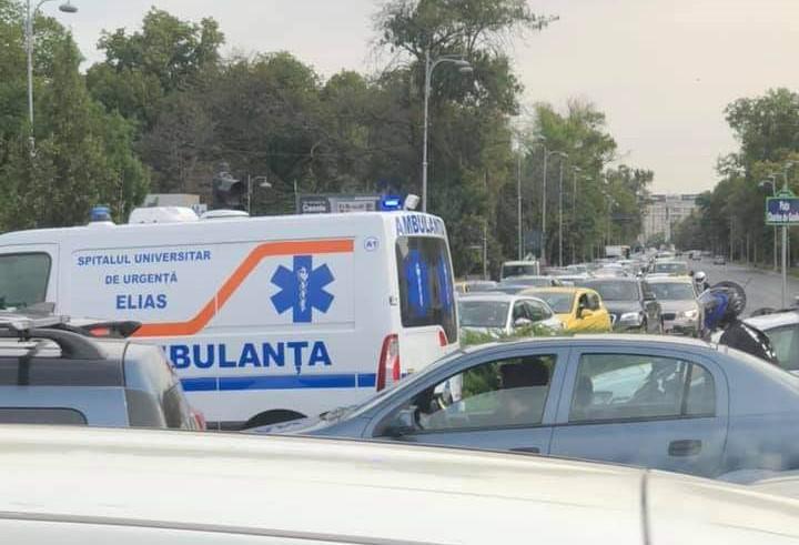 Trafic blocat in Bucuresti, Foto: Hotnews