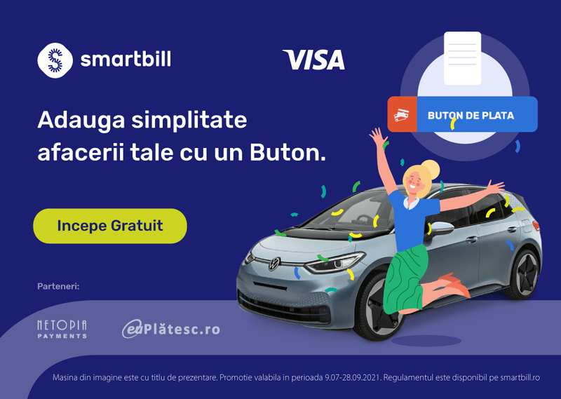 Alege SmartBill și adaugă simplitate afacerii tale cu un Buton!, Foto: SmartBill