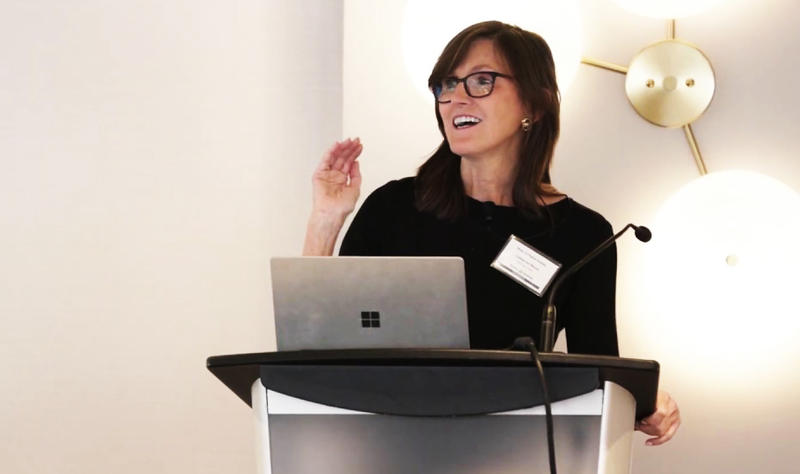 Cathie Wood, Foto: Captura YouTube