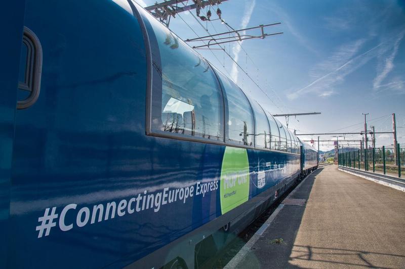 Trenul Connecting Europe Express, Foto: connectingeuropeexpress.eu