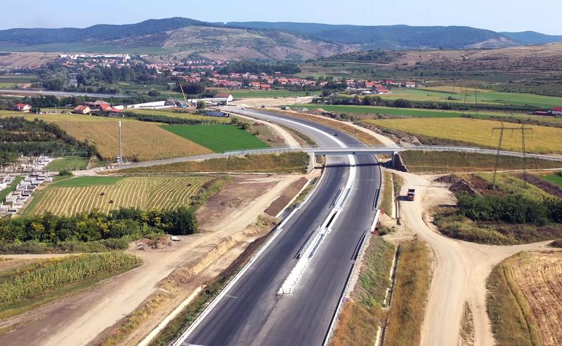 Autostrada A10 Sebes - Turda, lotul 2, Foto: Captura YouTube