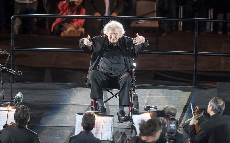 Mikis Theodorakis, Foto: Elias Verdi / Alamy / Profimedia Images