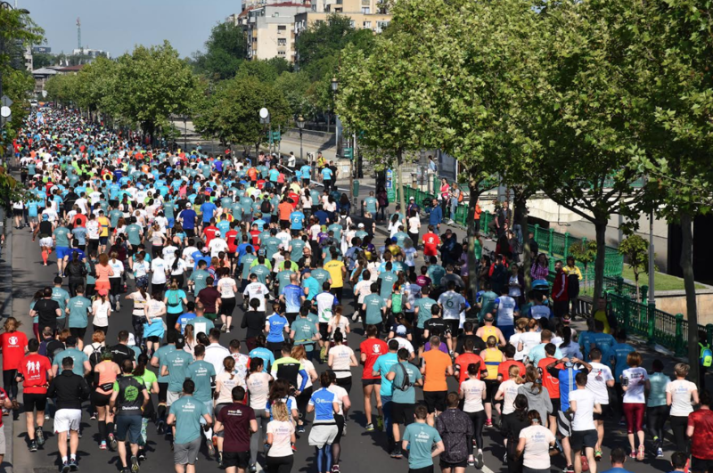 Restricționarea traficului rutier pe perioada derulării celei de-a 10-a ediții a Semimaratonului București, Foto: ​​Bucharest RUNNING CLUB