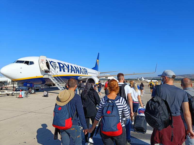 Avion Ryanair - inainte de decolare, Foto: Hotnews