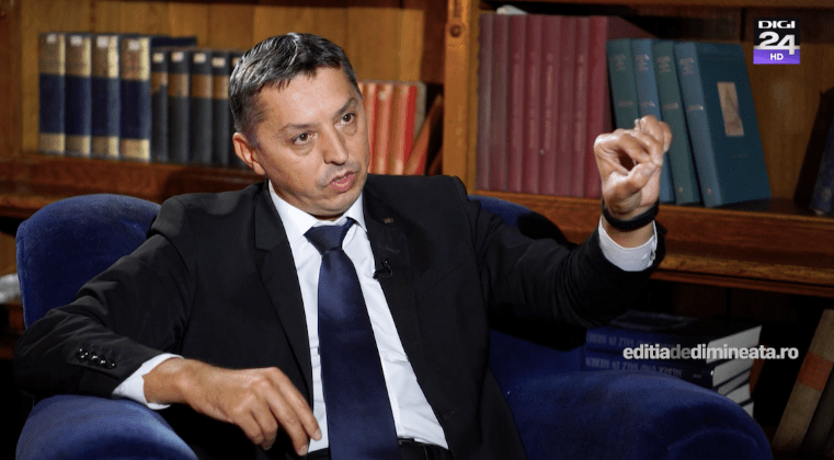 Daniel David, rectorul Universității Babeș Bolyai, Foto: editiadedimineata.ro