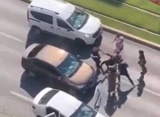 Bataie in trafic in Capitala, Foto: Sindicatul Politistilor Europol