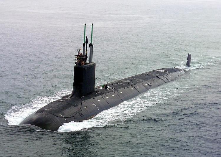 Submarin nuclear din clasa Virginia, Foto: US Navy