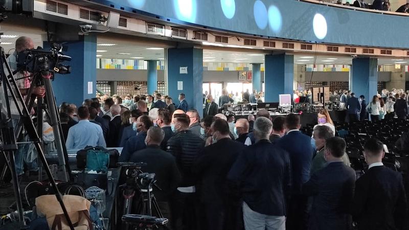 cozi la cabinele de vot la Congresul PNL, Foto: Hotnews