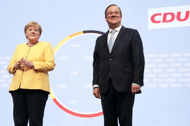 Angela Merkel si Armin Laschet, Foto: Action Press / Shutterstock Editorial / Profimedia