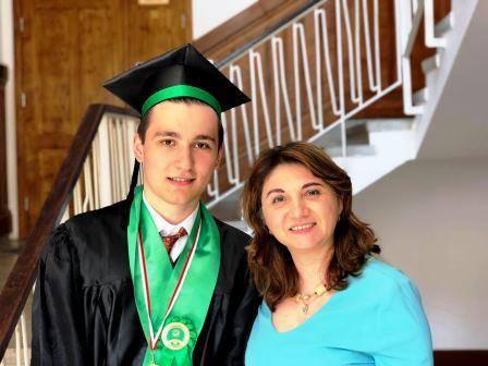 Luminita Matei Gheorghiu si Darius Stănescu, unul dintre olimpicii ei ll latină, Foto: Hotnews