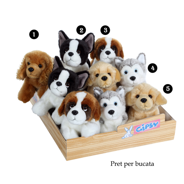 Catel culcat, jucarie de pluș, 22 cm, Foto: Hotnews