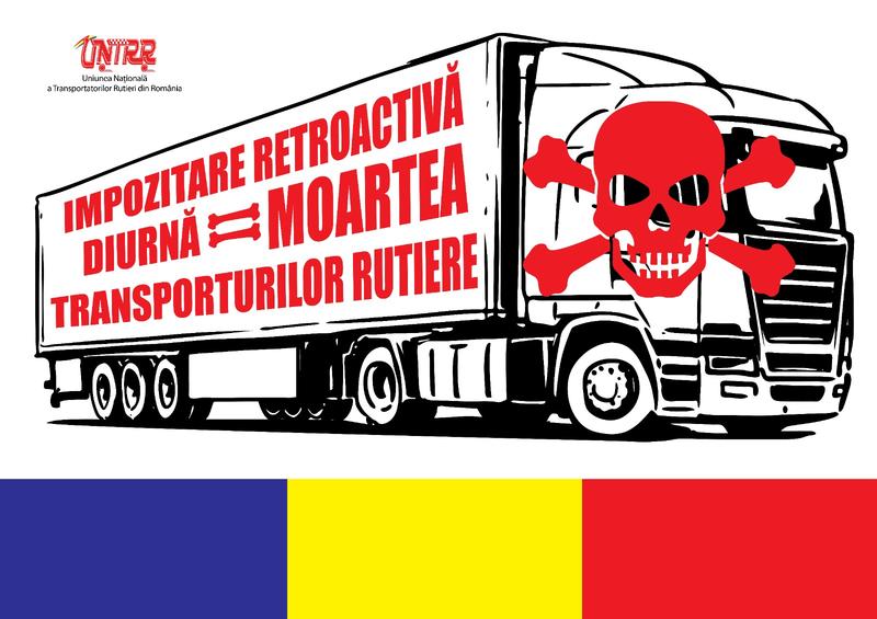 UNTRR - protest diurna abuz ANAF, Foto: UNTRR