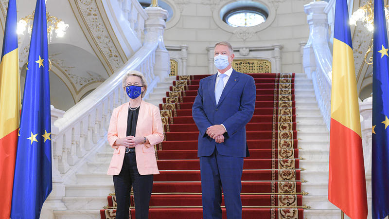 Iohannis, intalnire cu Ursula von der Leyen, Foto: Presidency.ro