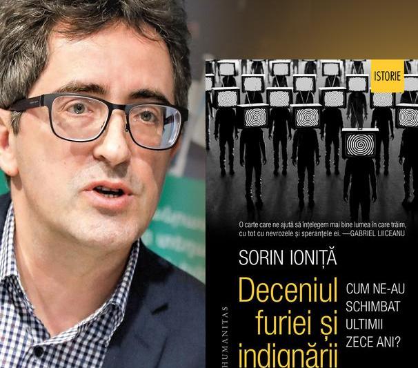 Sorin Ionita si volumul sau de la editura Humanitas, Foto: Humanitas