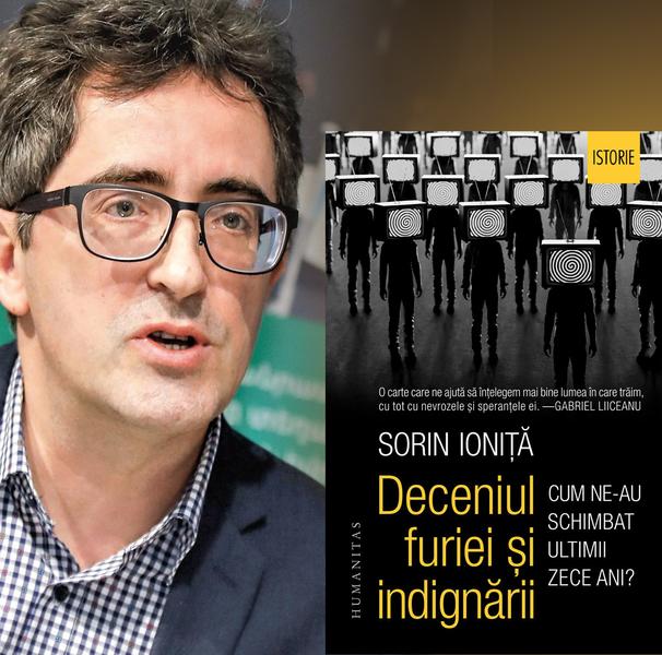 Sorin Ionita si volumul sau de la editura Humanitas, Foto: Humanitas