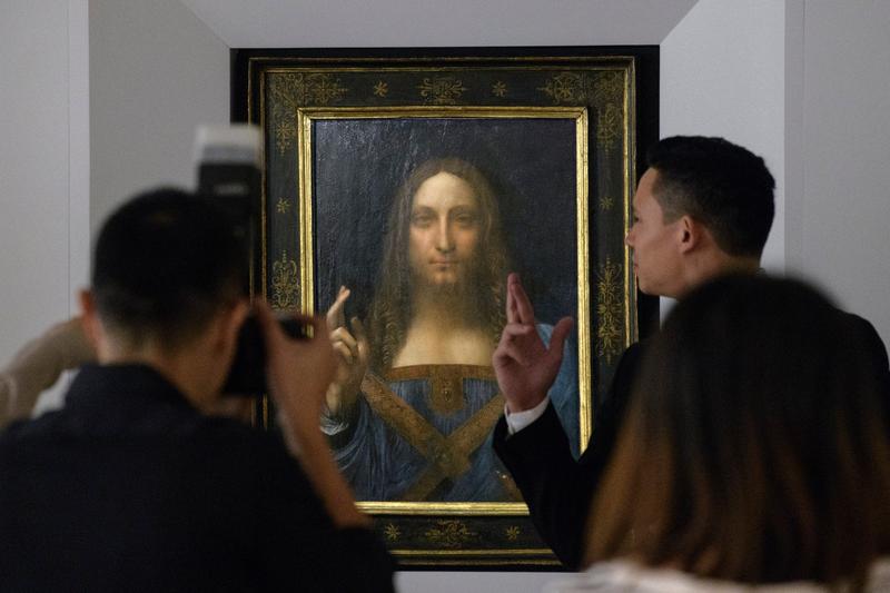 Salvator Mundi, Foto: Anthony Wallace / AFP / Profimedia Images