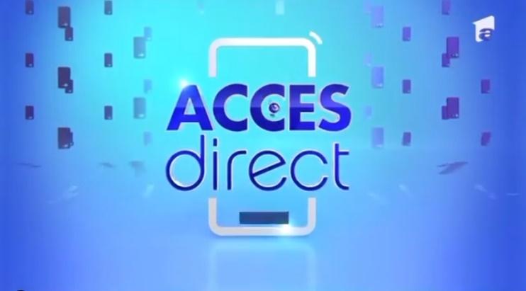 Acces direct, emisiune Antena 1, Foto: