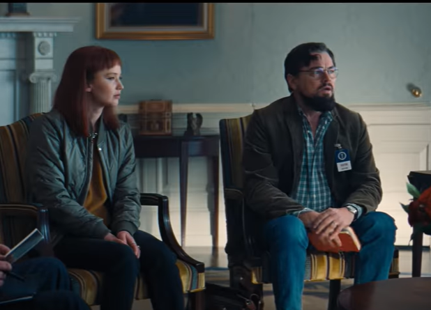 Don't Look Up cu Leonardo Di Caprio și Jennifer Lawrence, Foto: Captura YouTube