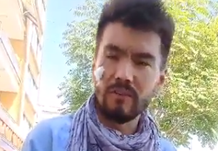 jurnalist afgan biciuit de talibani, Foto: Captura video